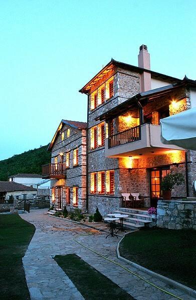 Archontiko Athina Hotel Koumaria  ภายนอก รูปภาพ